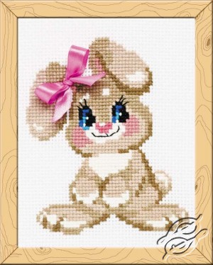 rabbit baby stitch kits cross