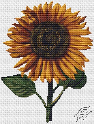 PDF DOWNLOADS - THE ART OF STITCH - Flowers - Sunflower - Gvello Stitch